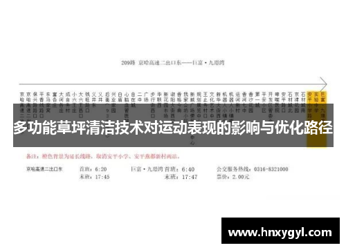 多功能草坪清洁技术对运动表现的影响与优化路径